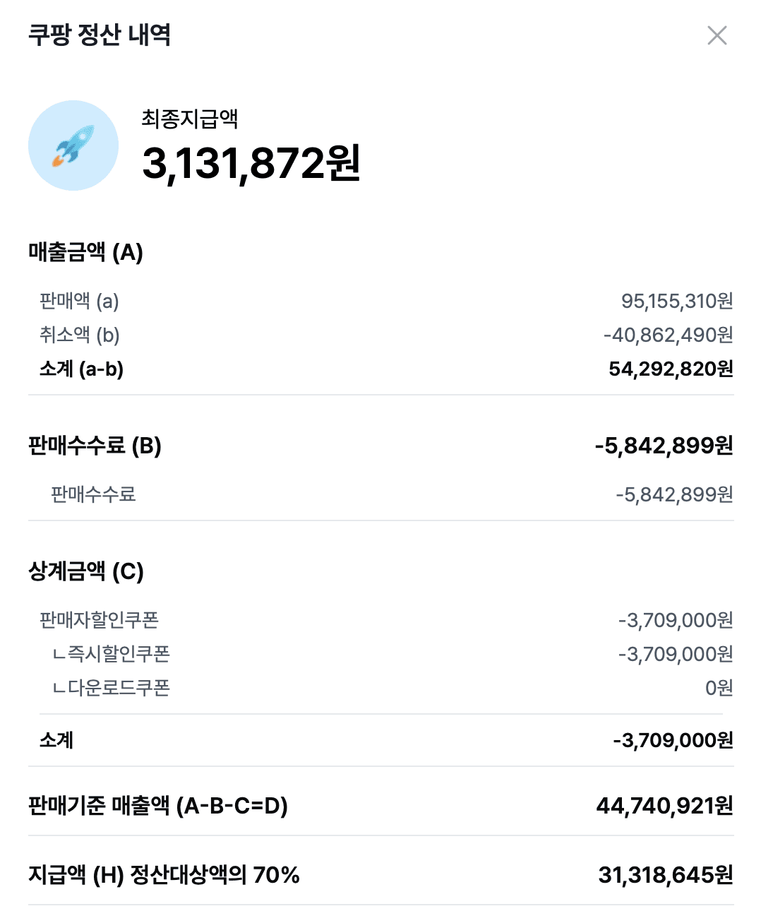 쿠팡 정산 언제 들어올까? 그랜터로 간편한 정산 내역 확인!